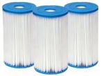 Wit & blauw Intex zwembad filters - 20 cm hoog, 5 cm gatd..., Ophalen of Verzenden, Nieuw