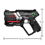 2 Light Battle Connect Anti-cheat laserguns - Metallic, Ophalen of Verzenden, Nieuw