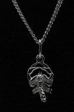 Zilveren Sterrenbeeld Schorpioen ketting hanger - klein, Sieraden, Tassen en Uiterlijk, Kettinghangers, Verzenden, Nieuw