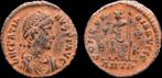 378-383ad Roman Gratian Ae3 Roma seated facing Brons, Verzenden
