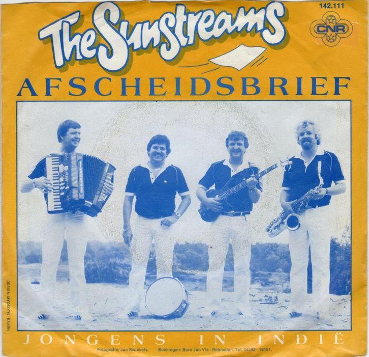 Sunstreams - Afscheidsbrief + Jongens in Indie (Vinylsin..., Cd's en Dvd's, Vinyl | Nederlandstalig