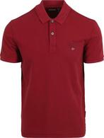 Napapijri Polo Elbas Rood maat M Heren, Kleding | Heren, Nieuw, Napapijri, Rood, Verzenden