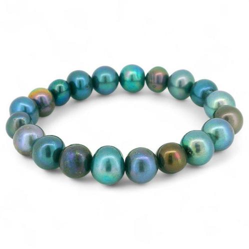 Zonder Minimumprijs - Armband 11x10mm Tahitiaanse parels, Sieraden, Tassen en Uiterlijk, Armbanden