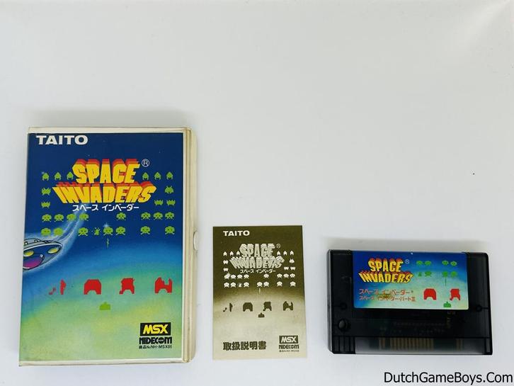 MSX - Space Invaders, Spelcomputers en Games, Spelcomputers | Overige, Gebruikt, Verzenden