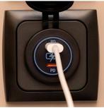 12/24 Volt Stopcontact 2x USB C Quick Charge PD, Watersport en Boten, Ophalen of Verzenden, Nieuw