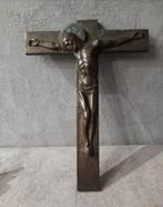 Art Deco Crucifix - Brons - 1930-1940 - Hartmann - 25,5 cm