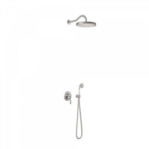 Regendoucheset Tres Clasic Mengkraan Incl. Handdouche RVS, Doe-het-zelf en Verbouw, Sanitair, Kraan, Nieuw, Ophalen of Verzenden