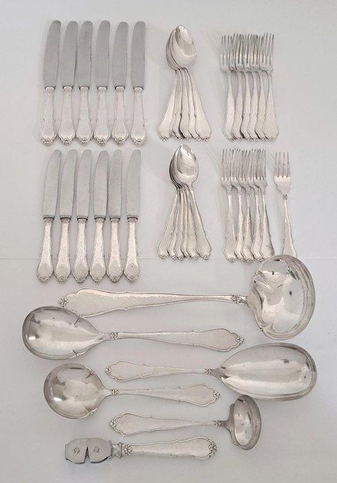 GERO - Georg Nilsson - Bestekset (43) - compleet 6persoons,, Antiek en Kunst, Antiek | Meubels | Tafels