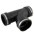 Flexibele fitting T-stuk 63mm (Flexibele Fittingen), Ophalen of Verzenden, Nieuw, Overige typen