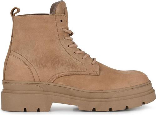 PS Poelman - maat 45- NICO Heren Hoge Veter Schoenen - Taupe, Kleding | Heren, Schoenen, Verzenden