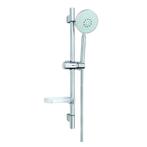 Glijstangset Sanilux Yara Rainshower verstelbare handdouche, Ophalen of Verzenden, Nieuw, Chroom, Kraan