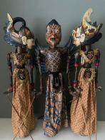 3 wayang golek poppen - Garuda - Indonesië  (Zonder, Antiek en Kunst