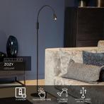 Lucide ZOZY - Leeslamp - LED 3 StepDim - 1x4W 3000K - Zwart, Verzenden, Zo goed als nieuw