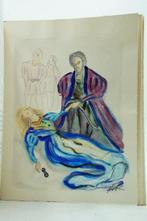 Alfred de Musset / Hobi [aquarelles originales] -, Antiek en Kunst