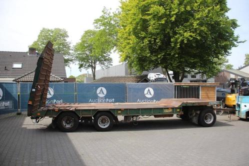 Veiling: Semi-Dieplader Stas A-24-D 1981, Auto's, Vrachtwagens, BTW verrekenbaar, Overige brandstoffen, Overige kleuren, Aanhangers en Opleggers