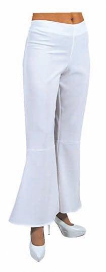 Disco broek wit, Kleding | Dames, Carnavalskleding en Feestkleding, Nieuw, Ophalen of Verzenden