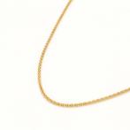 Halsketting - 18 karaat Geel goud, Sieraden, Tassen en Uiterlijk, Kettingen, Nieuw