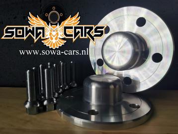 Spoorverbreders 10mm 66,6mm 5x112 Mercedes-Benz met VETKAP