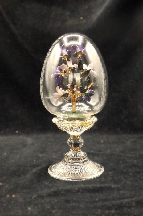 House of Faberge - Het Violet Bouquet - Verzamel-ei Ei -, Antiek en Kunst, Curiosa en Brocante