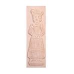 Speculaasplank Groot Pop Vrouw 30,5x10cm., Verzenden, Nieuw