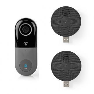 Slimme deurbel | Nedis SmartLife, Huis en Inrichting, Deurbellen, Nieuw, Verzenden