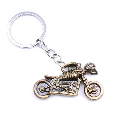 Sleutelhanger Gouden Spookrijder Motorfiets, Motoren, Kleding | Motorkleding, Nieuw met kaartje, Verzenden