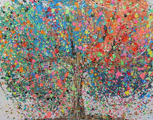 Violeta Endo - Alegría No.14. XXL, Antiek en Kunst, Kunst | Schilderijen | Modern