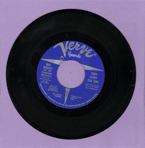 Bill Medley – That Lucky Old Sun / My Darling Clementin..., Cd's en Dvd's, Vinyl Singles, Verzenden