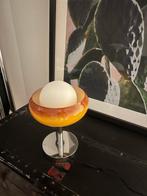 Tafellamp - Metaal, Glas - tafel, lamp, glas, metaal