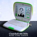 Apple iBook G3 Clamshell 466 MHz [AZERTY] – Rare Lime Green, Nieuw
