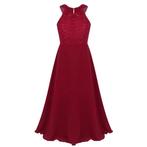Galajurk Thirzah - bordeauxrood - maat 128/134, Kinderen en Baby's, Kinderkleding | Maat 128, Ophalen of Verzenden, Nieuw, Meisje