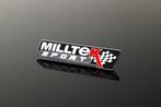 Milltek Sport logo embleem badge zwart origineel, Auto diversen, Auto-accessoires, Verzenden, Nieuw