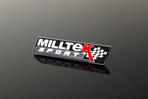 Milltek Sport logo embleem badge zwart origineel, Auto diversen, Auto-accessoires, Nieuw, Verzenden