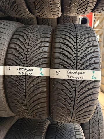 215-45-17 Goodyear ALL SEASON 7mm Incl Montage 215 45 17 beschikbaar voor biedingen