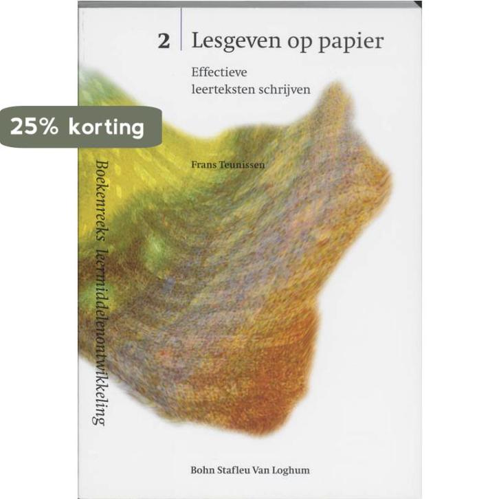 Lesgeven op papier / Docentenreeks 9789031317097, Boeken, Studieboeken en Cursussen, Gelezen, Verzenden