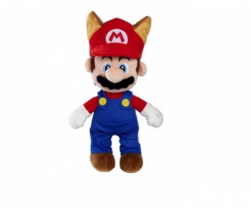 Super Mario - Racoon Mario knuffel (30cm) | Nintendo - Hobby, Kinderen en Baby's, Speelgoed | Knuffels en Pluche, Nieuw, Verzenden