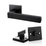 Deurklink Nova zwart en WC slot Piazza niet geveerd - deu..., Ophalen of Verzenden, Nieuw, IJzer, Klink of Kruk