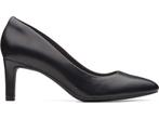 Clarks Calla Rose - Dames Pumps - Hoge hak 6,5 cm - Zwart, Verzenden, Nieuw