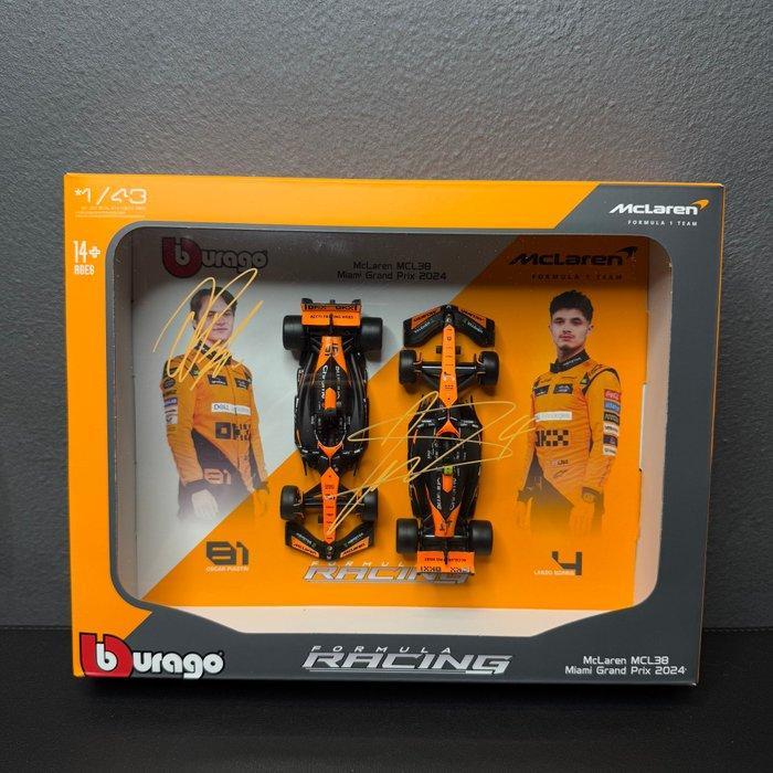Mclaren - Formula Racing Signed - Lando Norris - Oscar, Verzamelen, Automerken, Motoren en Formule 1