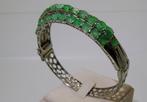 Smaragd armband - Hoogte: 69 mm - Breedte: 65 mm- 25.4 g -