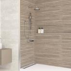 Keramisch parket tegel 30x90 beigegrijs houtlook laminaat, Ophalen, Nieuw, 10 m² of meer, Wandtegels