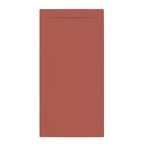Douchebak + Sifon Allibert Rectangle 160x80 cm Mat Rood, Doe-het-zelf en Verbouw, Sanitair, Nieuw, Ophalen of Verzenden
