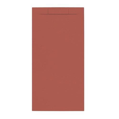 Douchebak + Sifon Allibert Rectangle 160x80 cm Mat Rood, Doe-het-zelf en Verbouw, Sanitair, Ophalen of Verzenden