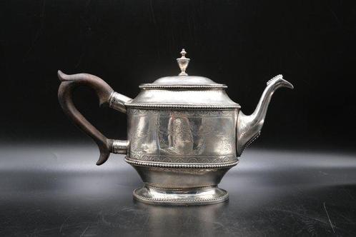 Theepot - .800 zilver, Antiek en Kunst, Antiek | Goud en Zilver