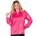 Disco 70S Blouse Roze, Kleding | Dames, Verzenden, Nieuw