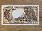 Equatoriaal-Guinea. - 5000 Francs 1986 - Pick 22b  (Zonder, Postzegels en Munten, Munten | Nederland