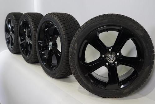 VW Golf 5 6 7 Sportsvan 17 inch Brooklyn velgen + Winterband, Auto-onderdelen, Banden en Velgen, Velg(en), Gebruikt, 17 inch, Winterbanden