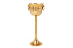 Decoratieve champagnekoeler CHAMPAGNE 80cm antiek goud, Ophalen of Verzenden, Nieuw