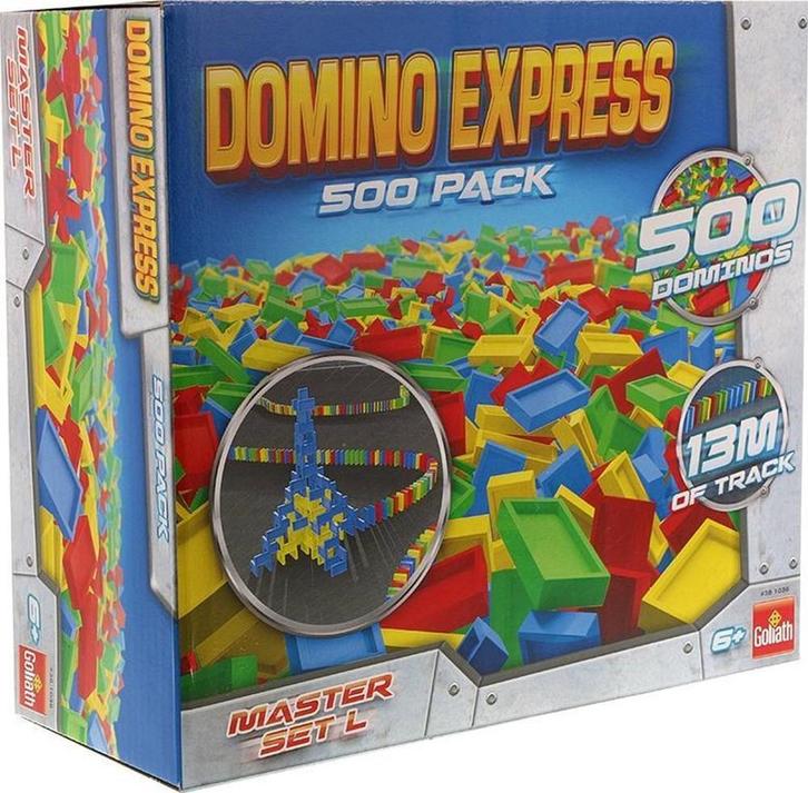 Domino Express - 500 stenen | Goliath - Kinderspellen, Kinderen en Baby's, Speelgoed | Bouwstenen, Nieuw, Verzenden
