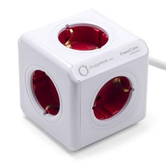 Stekkerdoos 5-voudig | Allocacoc | 3 meter (Powercube), Doe-het-zelf en Verbouw, Elektra en Kabels, Nieuw, Verzenden